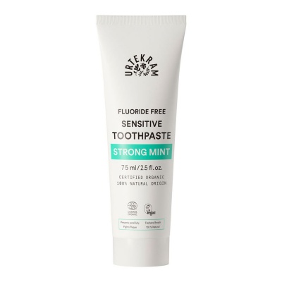 Urtekram Bio9 Fluoride Free Strong Mint Toothpaste 75ml