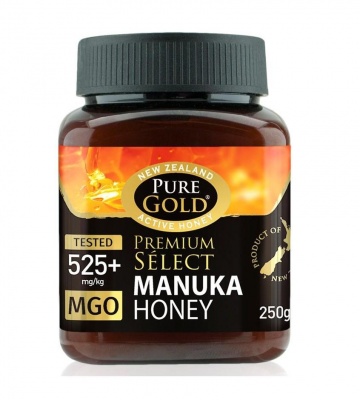 Pure Gold Premium Manuka 525+ mg/kg MGO 250g