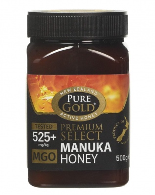 Pure Gold Premium Manuka 525+ mg/kg MGO 500g