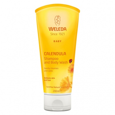 Weleda Baby Calendula Shampoo and Body Wash 200ml