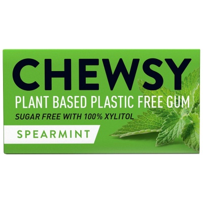 Chewsy Sugar Free Spearmint Chewing Gum 15g