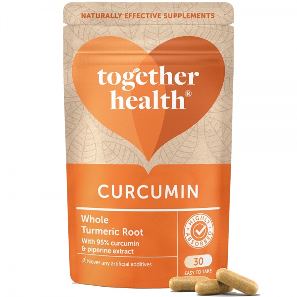 Together Health Curcumin and Whole Turmeric Root 30 Vege Capsules