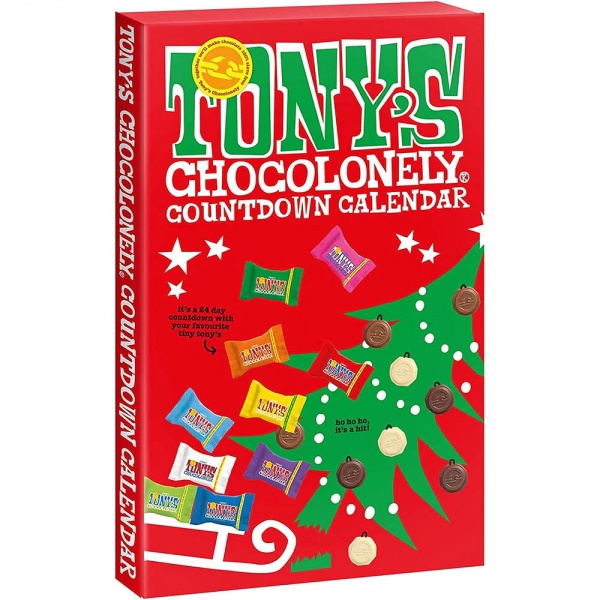 Tony's Chocolonely Countdown Calendar 225g