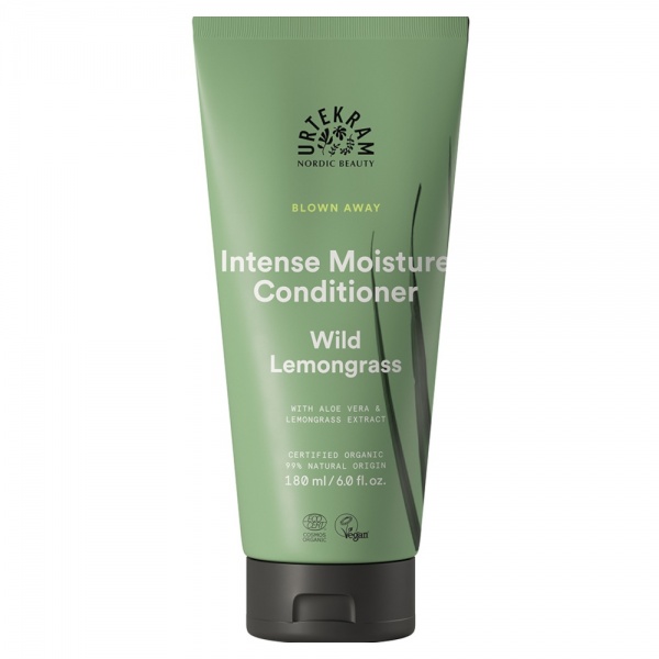 Urtekram Intense Moisture Conditioner Wild Lemongrass 180ml/ 6fl.oz.