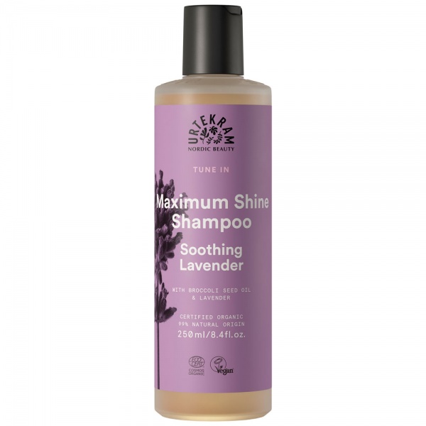 Urtekram Soothing Lavender Maximum Shine Shampoo 250ml