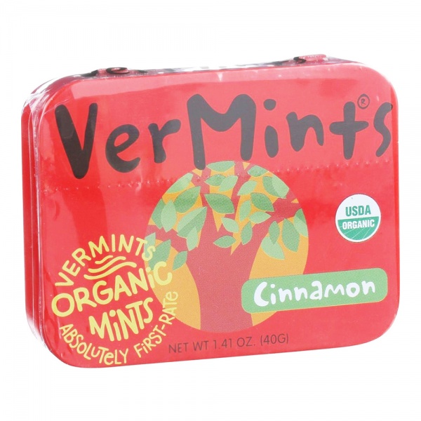 Vermints Organic Cinnamon Mints 40g